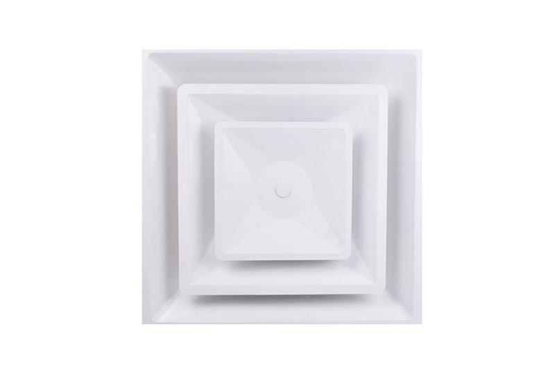 24x24 air diffuser 2 cone